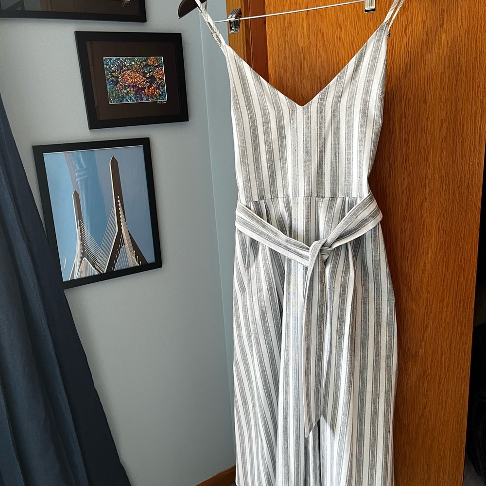 Striped Sleeveless Dress